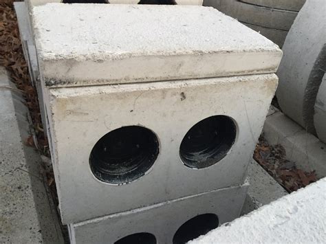 precast concrete distribution boxes